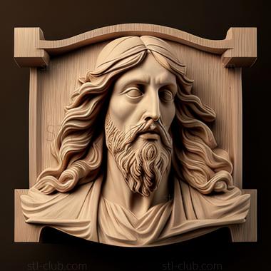 3D model st jesus (STL)